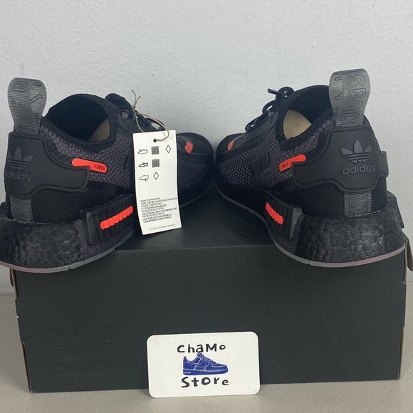 Adidas NMD R1 Spectoo NASA Black Boost Low Top Running - Picture 5 of 10